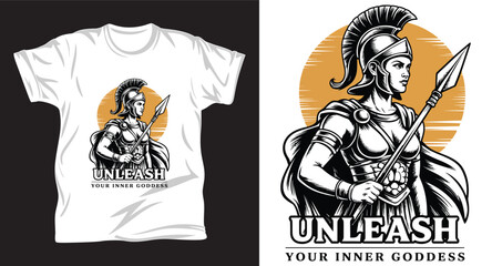 Mythology graphic vector t shirt design print