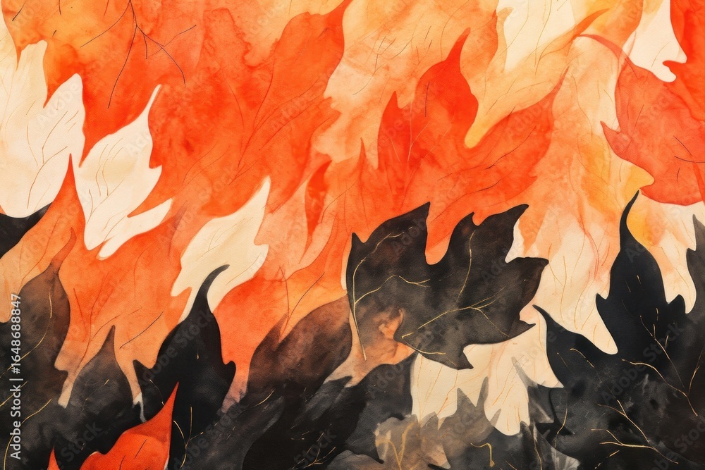 Poster abstract maple leafs shape background backgrounds abstract textured.