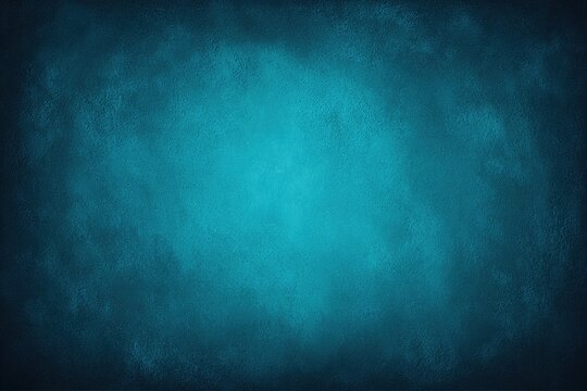 Textured, deep teal background with subtle, mottled patterns