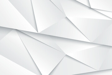 abstract creative geometric white background