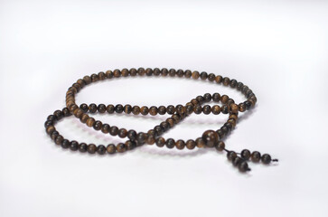 A Misbaha is prayer beads often used by Muslims for the tasbih, the recitation of prayers, and the...