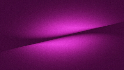 Fototapeta premium Purple minimalist abstract with subtle lighting and shadow effects forms an elegant and futuristic geometric plane.