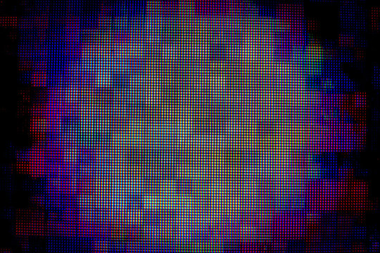 Screen TV Glitch Error - Signal Disturbance Broken Monitor,  VHS static noise glitch overlay