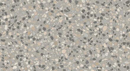 Terrazzo Pattern Abstract - Neutral Tones With Speckled Texture Background