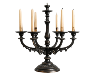 candlestick with candles