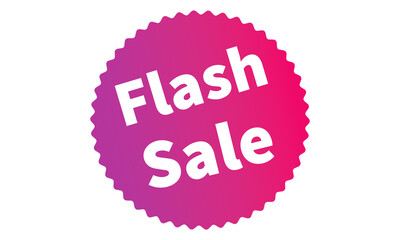 Flash Sale Pink Authentic sticker design, stamp, labels on vector web shopping stickers isolated on PNG or Transparent Background