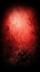 Abstract red textured background with dark edges, suitable for design and artistic projects