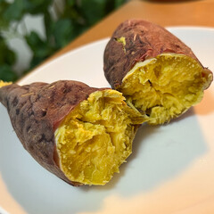 ほくほくの焼き芋（さつまいも）