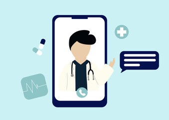 Telemedicine with the doctor