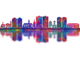 Zielona Gora Poland Skyline Cityscape