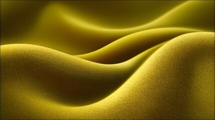 Abstract gold texture with soft waves.