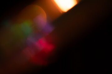 light leak overlay effect with blur rainbow light leaks,retro noisy film texture light leak flare...