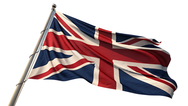 united kingdom flag isolated