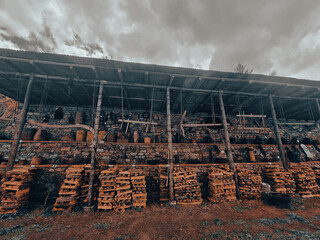old abandoned factory