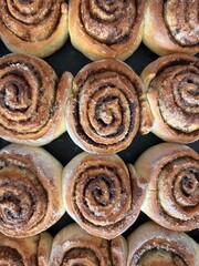 Homemade Cinnabon Baking
