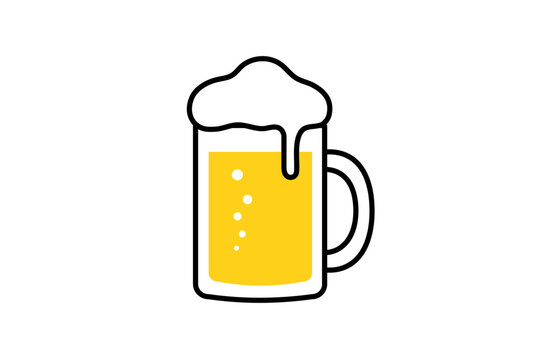 ビールジョッキのアイコン