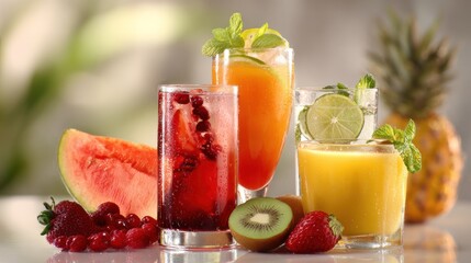 fresh fruit juice