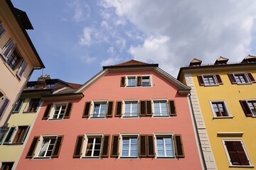 Fototapeta premium old houses in prague