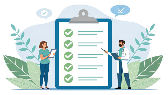 Task Alignment &ndash; Productivity, Healthcare, Collaboration, Conceptual, Strategy, Abstract, Checklist, Teamwork, Transparent Image