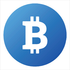 Bitcoin Gold Coin Vector | Cryptocurrency & Blockchain Icon (EPS 10)