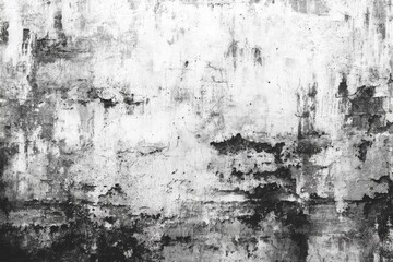 Obraz premium Weathered gray and white wall texture