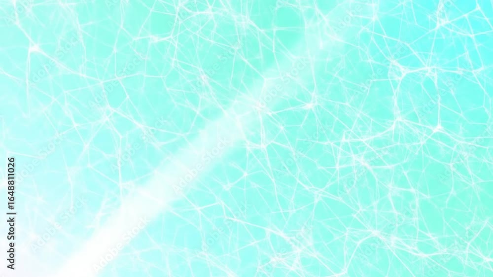 Poster aqua blue gradient with white abstract spiderweb lines texture graphic design wallpaper backdrop art