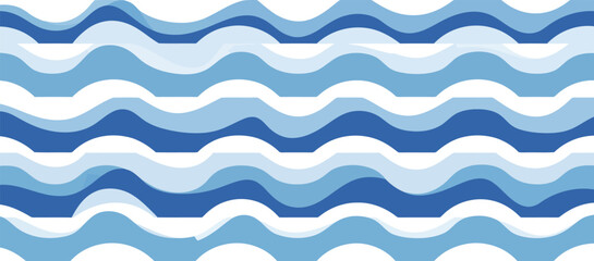 Abstract blue wave pattern background