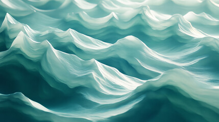 Obraz premium Abstract wavy, textured surface resembling water or ice