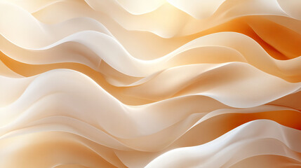 Obraz premium Abstract flowing fabric, soft, elegant, and smooth