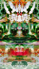 Abstract art background . Hand painting artwork on canvas .