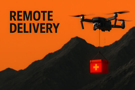 Medical Delivery Drone Transport for Emergency Healthcare Logistics