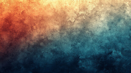 Obraz premium Abstract textured background with blended warm and cool colors