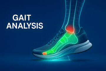 3D Motion Capture Gait Analysis with Biomechanical Overlay for Sports Science