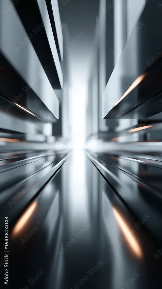 Poster ethereal abstract futuristic background showcasing a dramatic interplay of luminous light beams and 