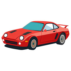 car ,vector illustration white background