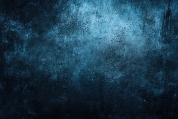Obraz premium Dark, textured, moody blue surface
