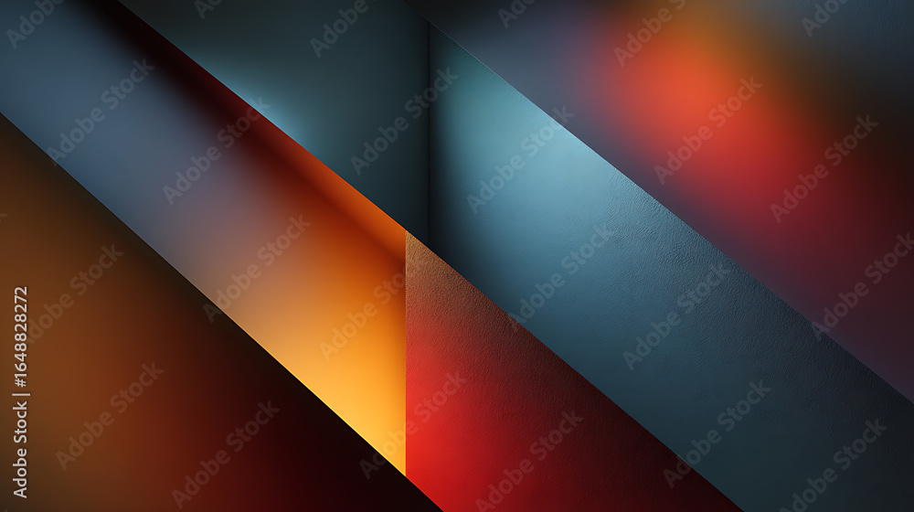 Poster abstract gradient background with vibrant color transitions for modern design projects and presentat