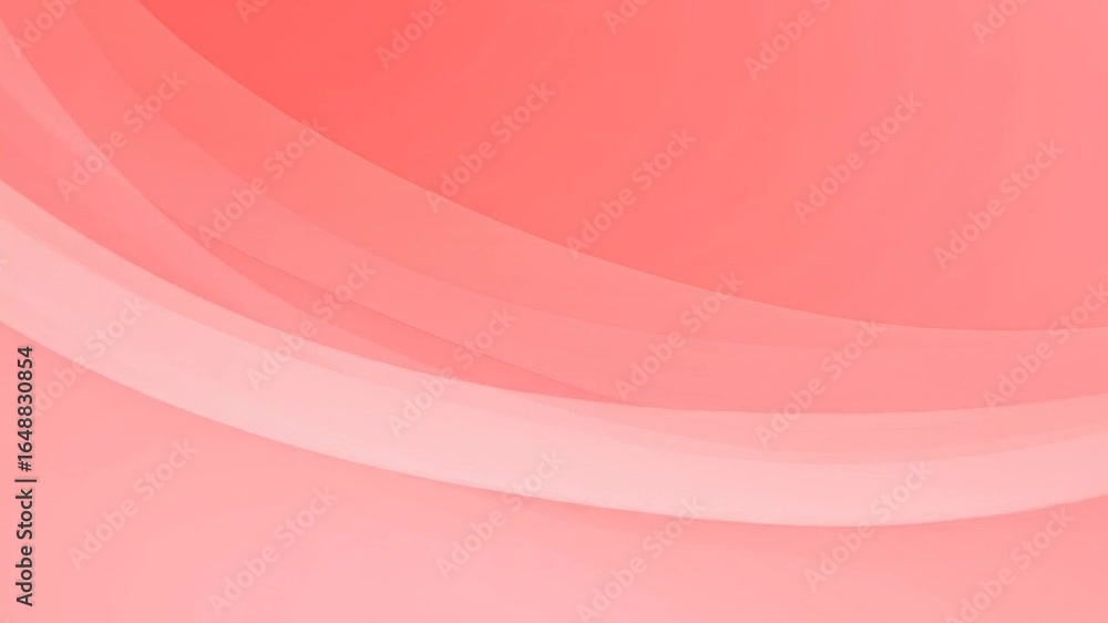 Poster abstract coral gradient background with soft wavy texture minimalist design for presentation display
