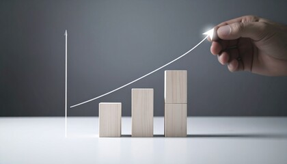 Visualizing results by drawing three ascending bar graphs directly