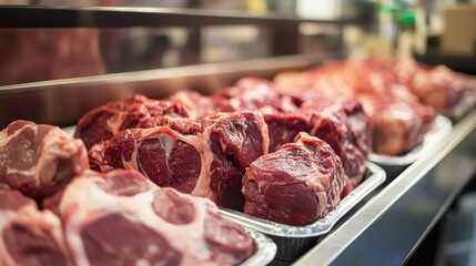 Meat processing plants rely on skilled workers who are trained to handle meat with care, ensuring the product meets both safety and quality standards before packaging