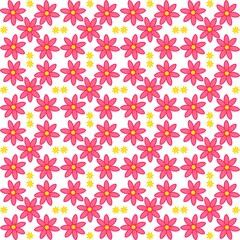 Flower colorfull pattern backgrund