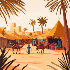 desert village