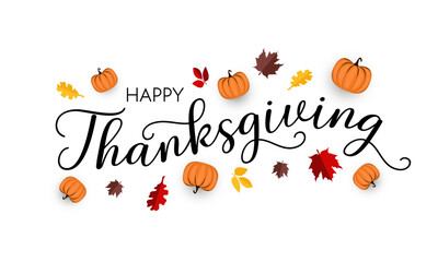 Thanksgiving greeting card or background. vector illustration.