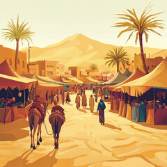 desert village