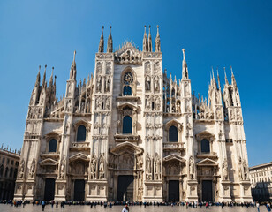 Fototapeta premium A beautiful church, built with meticulous care, ranked among the best in the world.