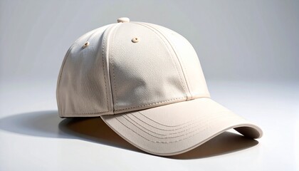 white cap isolated, display mockup design 