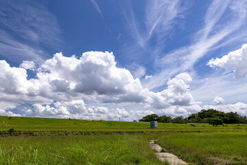 青空と雲
