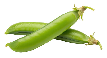 Isolated Green Peas
