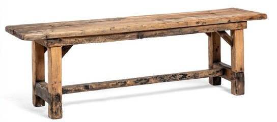 Rustic Wooden Bench/Table