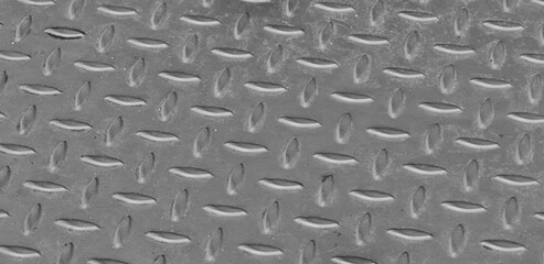 Gray metal background. Gray aluminum texture